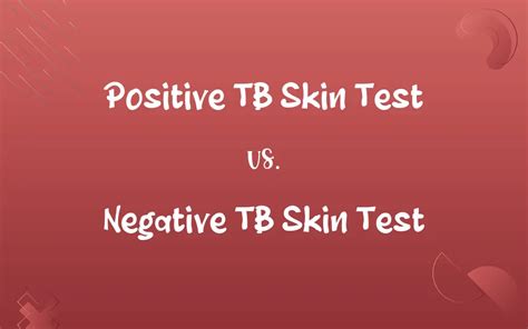 what does a positive tb test look like|Positive vs. Negative TB Test: How to Tell the .